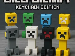 CreeperCraft – Portachiavi