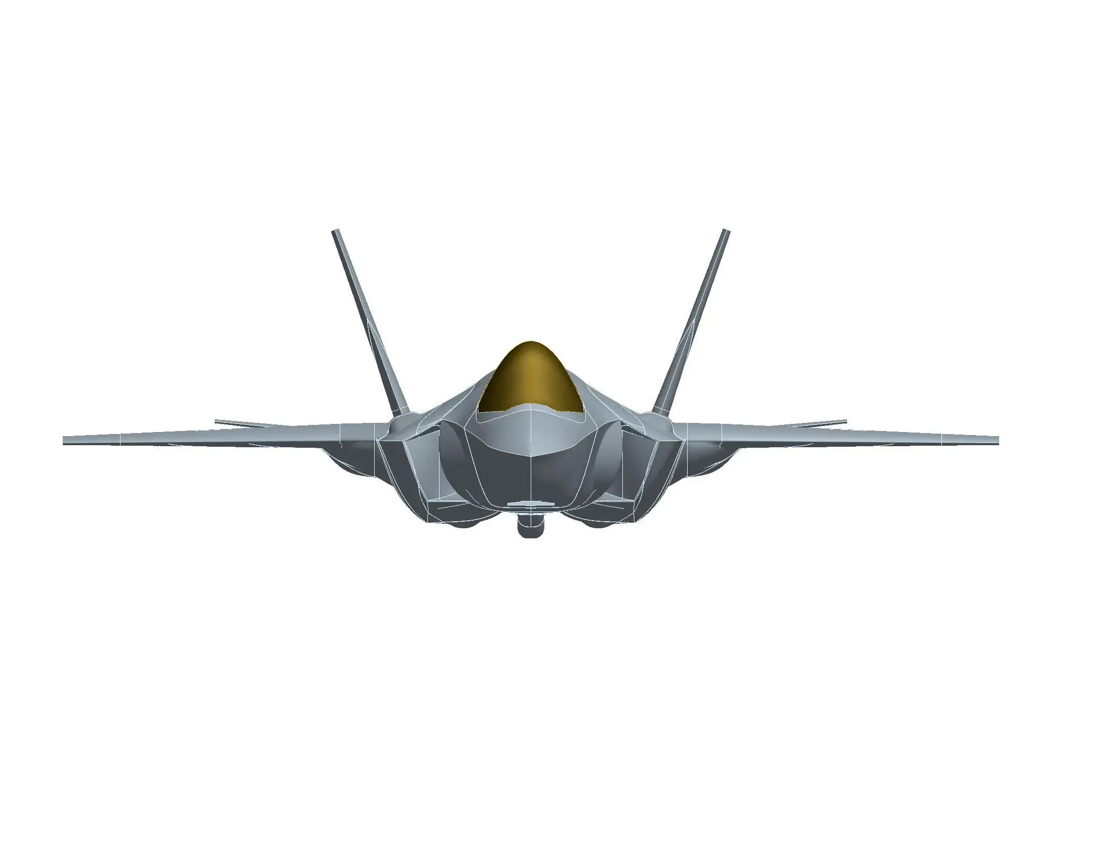Lockeed Martin F-35A Lightning II 720mm EDF Flyable RC Jet
