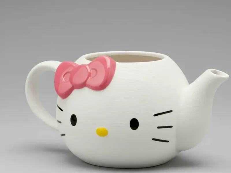 tea pot hello kitty