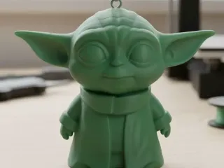 Keychain Yoda Chibi