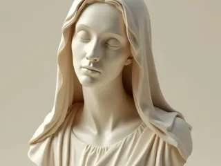 Busto de nossa senhora 