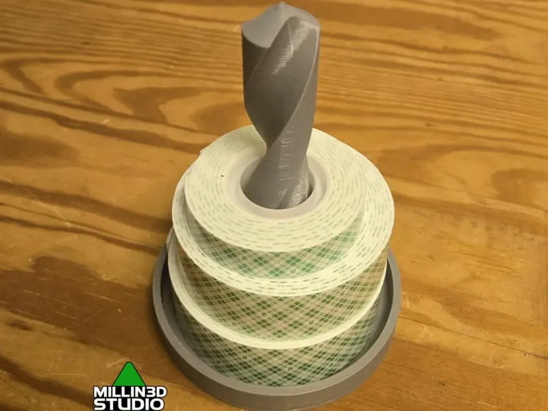 Drill Bit Tape Roll Holder