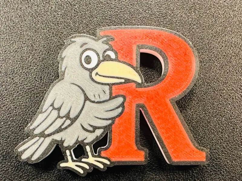Buchstabe R „Rabe“ 🐾 Tier-Alphabet