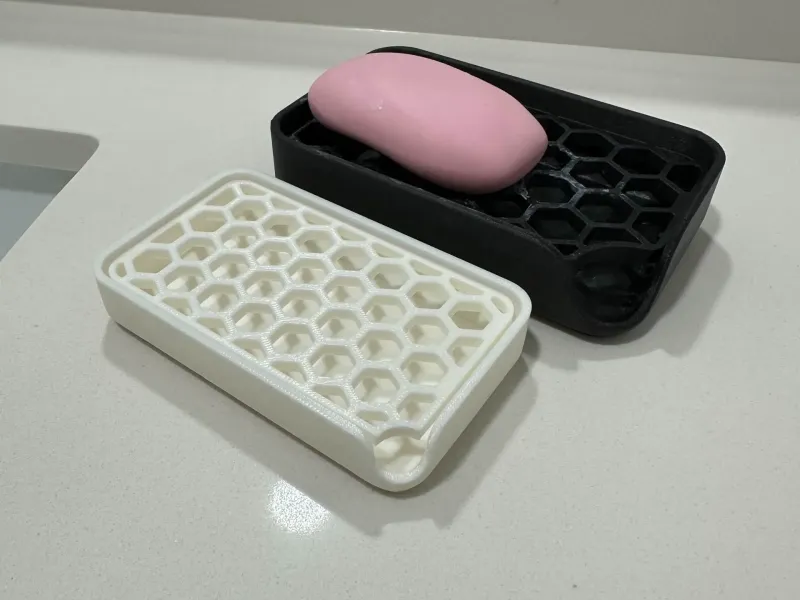 Smaller redesign of a perfect soap holder