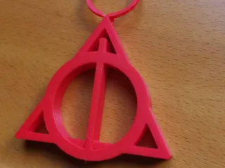 Deathly Hallows Keychain