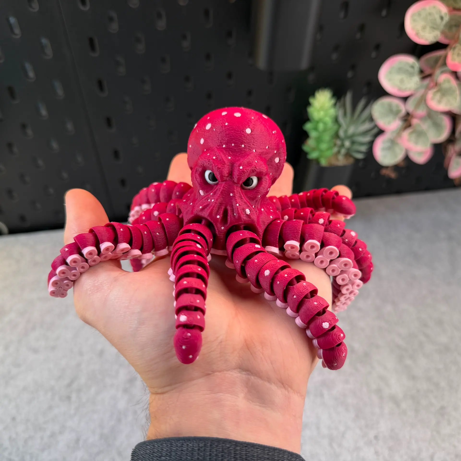 3D Printer Files | 3MF File | Articulated Octopus