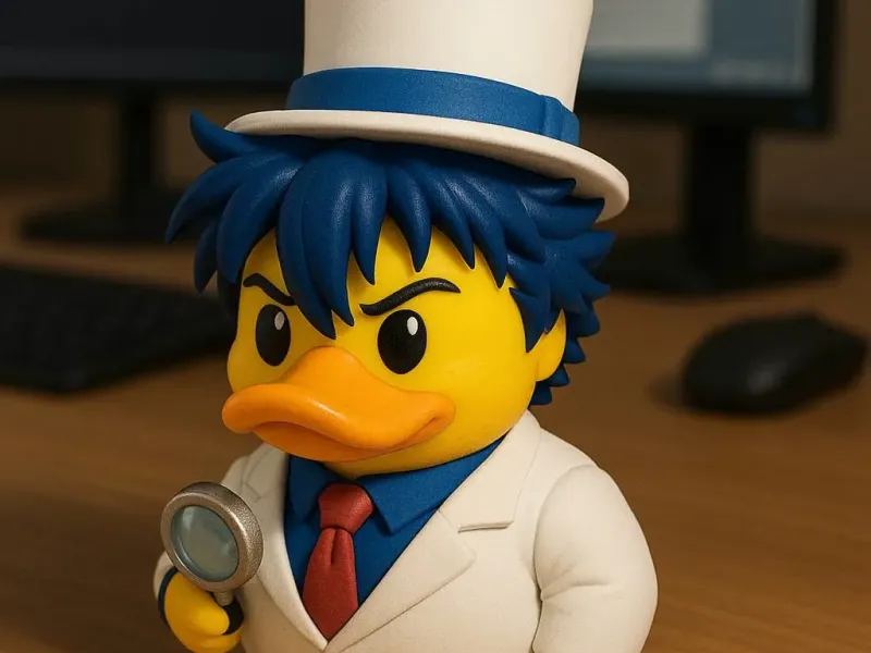 Rubber Duck - Kuroba Kaito model - 3D print