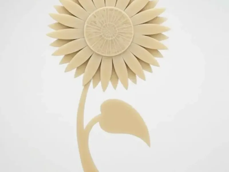 Girasol - escultura arte e decoração