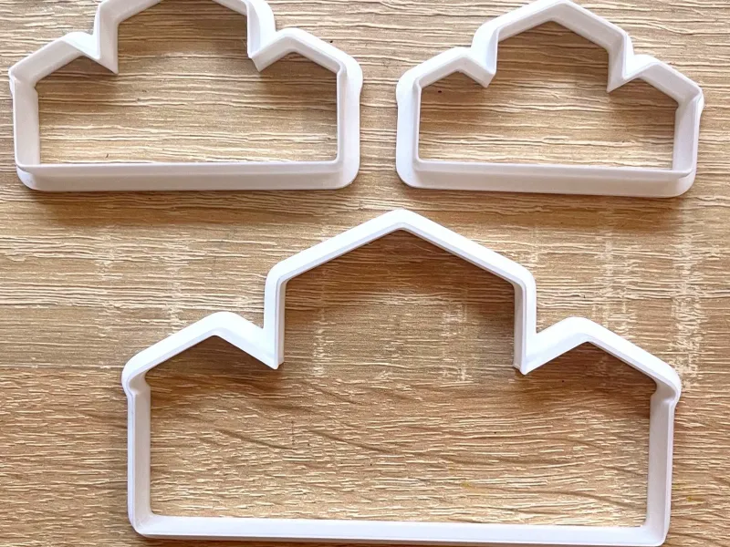 Stampino per biscotti a forma di casa, Casa, Abitazione, Stampino, Cucina, Cottura in forno