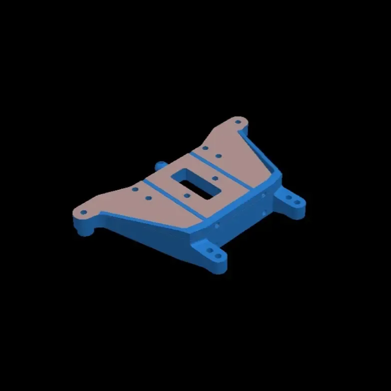 traxxas rear shock tower