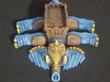War Elephant - Articulated, Flexi, Print in place, supportle-2