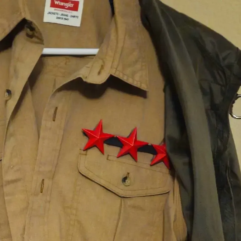 Adereço de Cosplay de Patente de General do Exército Revolucionário