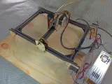 Laser Cutter/Engraver with Laser-Cut and 3D-Printed Parts-4