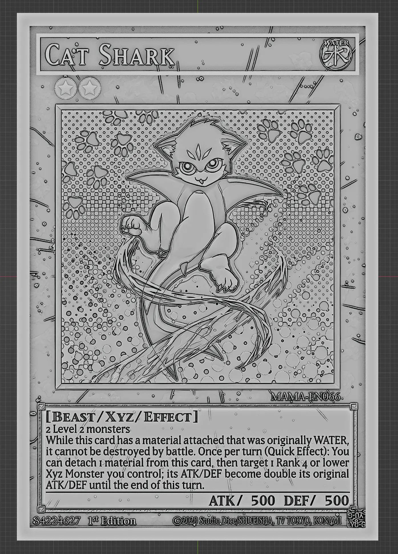tiburón gato - yugioh