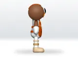 Dandy world STL Caramel Drizzle Cosmo STL 3D Model Character-4