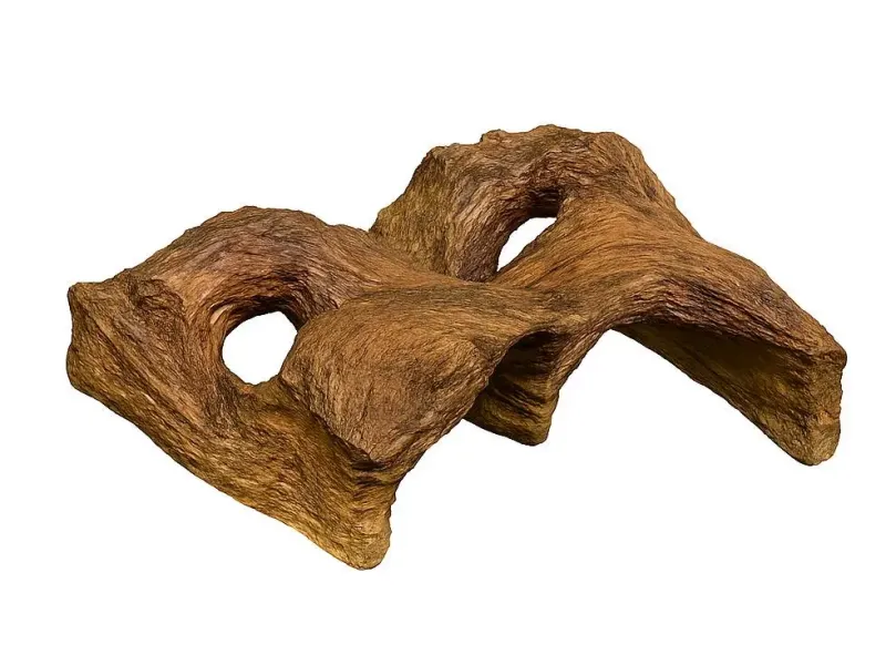 Log Bark Hideout 3 for Reptiles and other Pets