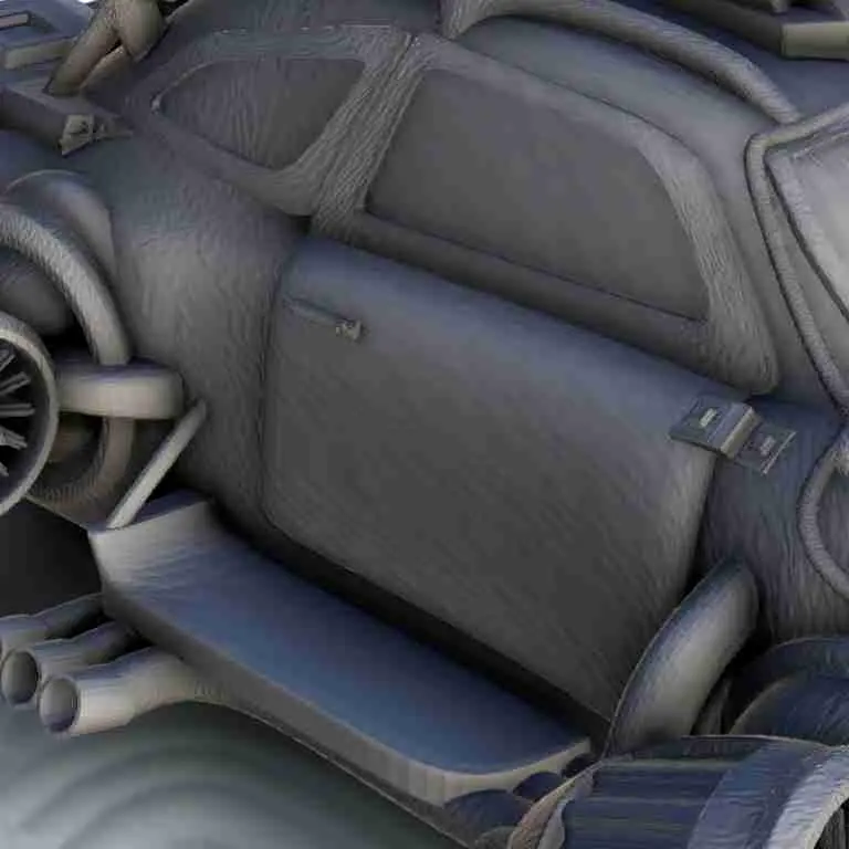 Auto volante SF 25 - fantascienza futuro 40k legione