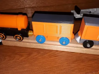 Wooden railway cars