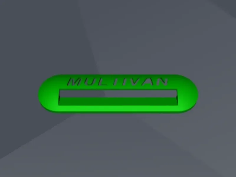 VW T6 Multivan light cover