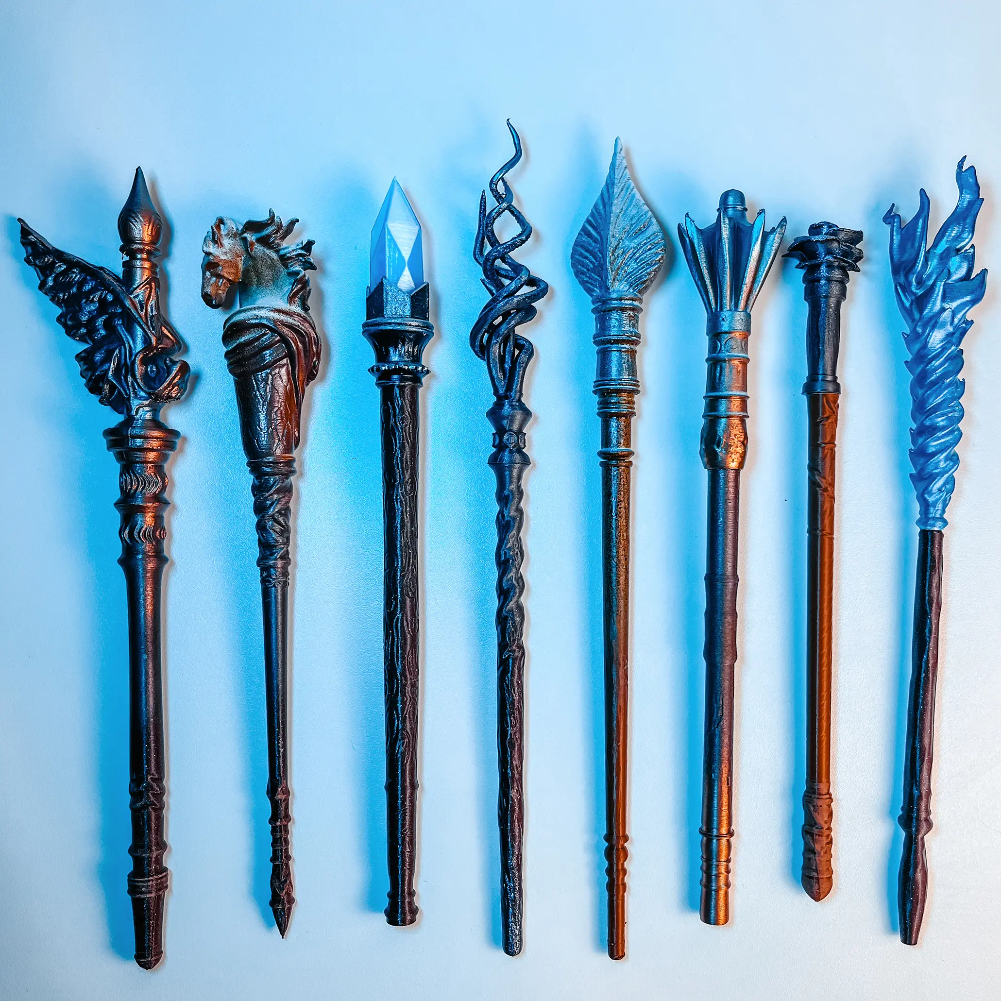 Varitas mágicas de la Academia de Magia Beauxbatons