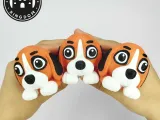 Flexi Tiny Beagle, Keycahin version and 3mf files included-5