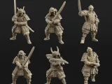 Japanese Samurai Swordmen-0