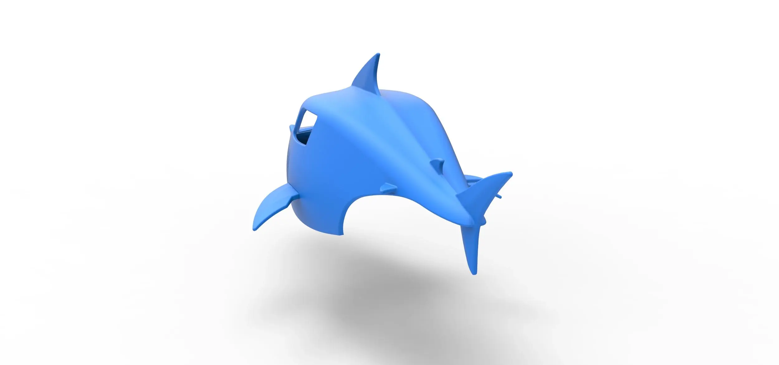 Shark shell for monster truck Scale 1:25