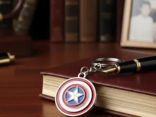 llavero del capitán america