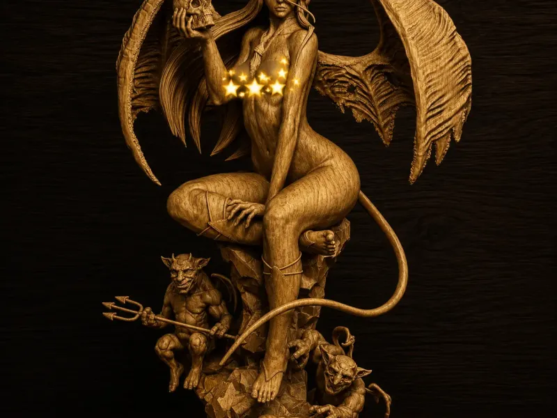 Succubus NSFW statuette