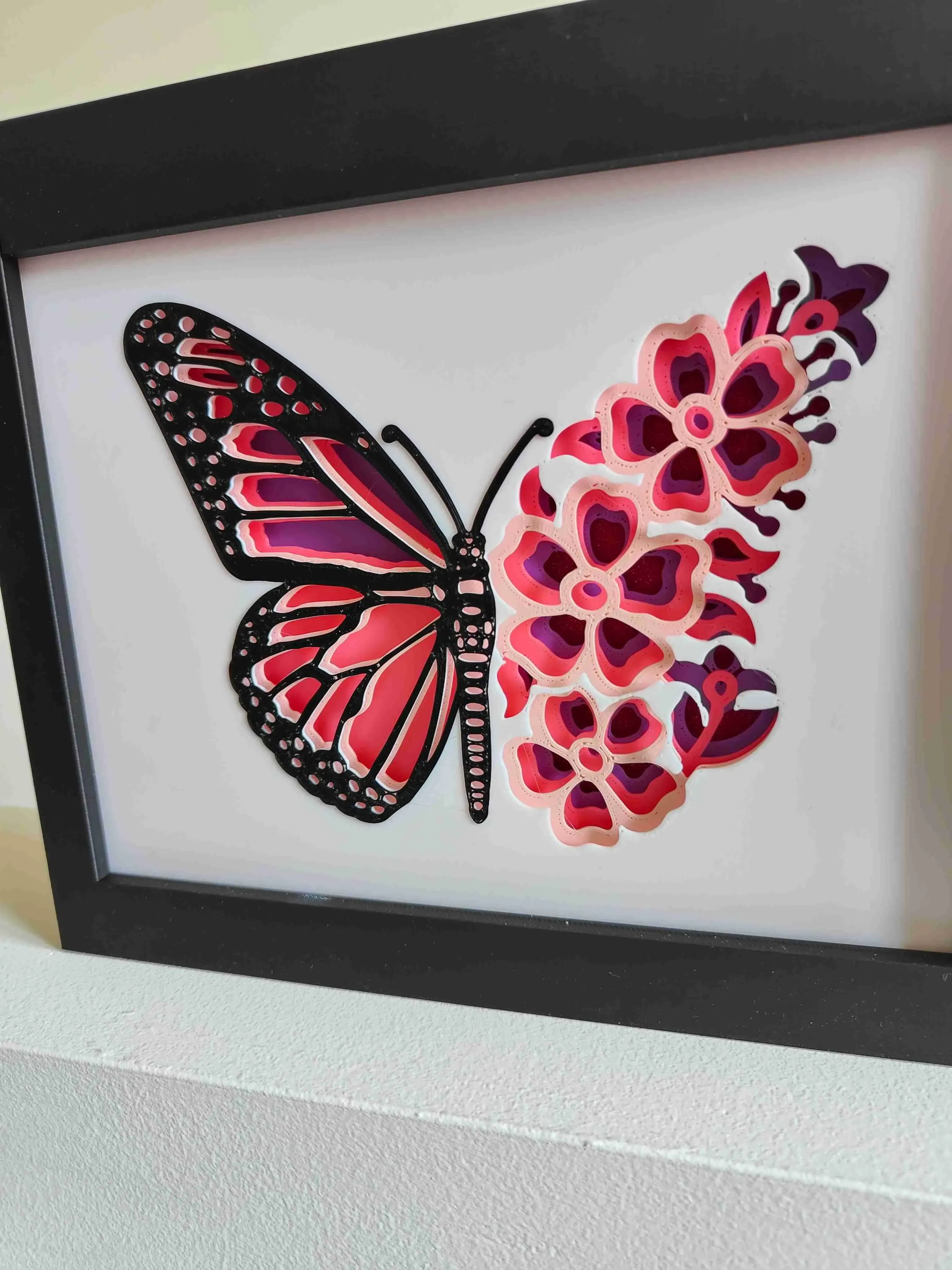 Butterfly Shadow Box