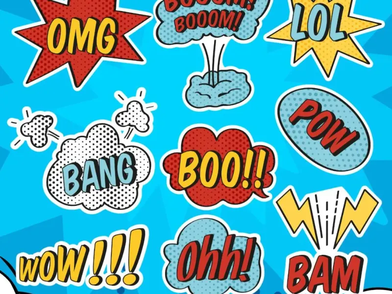 BANG-Topper Pop Art Comic-