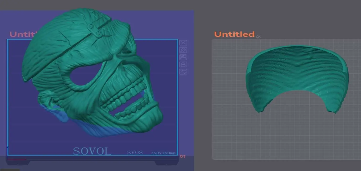 Eddie "The Head: Iron Maiden Mask by MrEmaker3D 