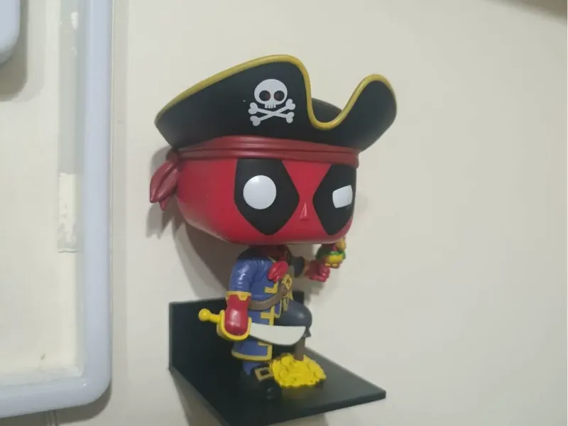 Mini étagère murale pour Funko Pop (Fixation par ruban adhésif ou vis)