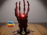 Gothic Skeleton Hand Votive Stand - Spooky LED Candle Holder-5