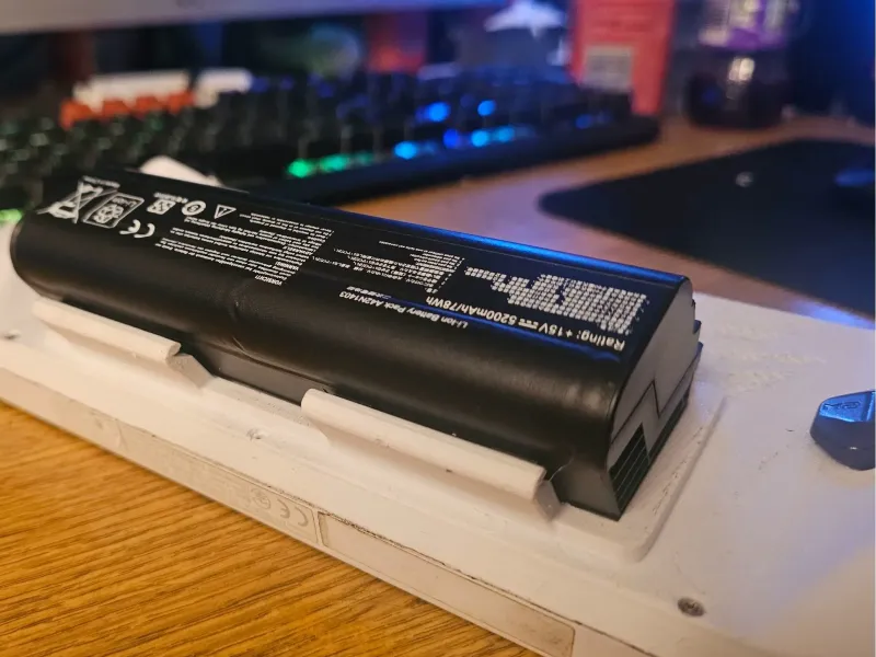 علبة تعديل بطارية ROG ALLY لـ [A42N1403] ومسح غلاف ALLY