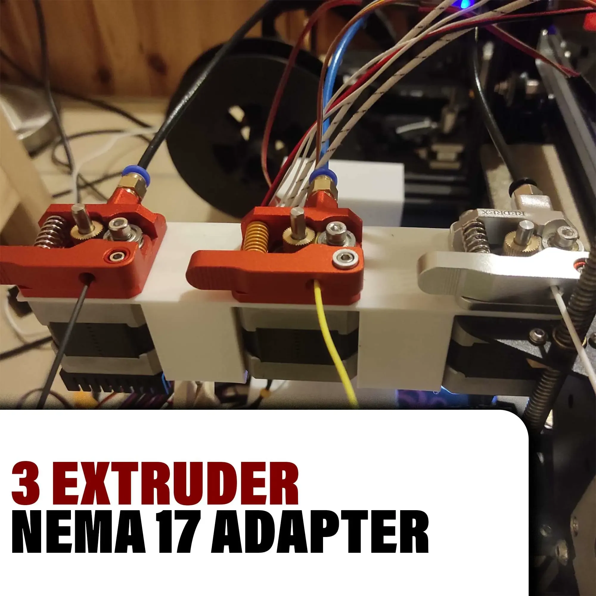 3 Extruder Adapter | Nema 17