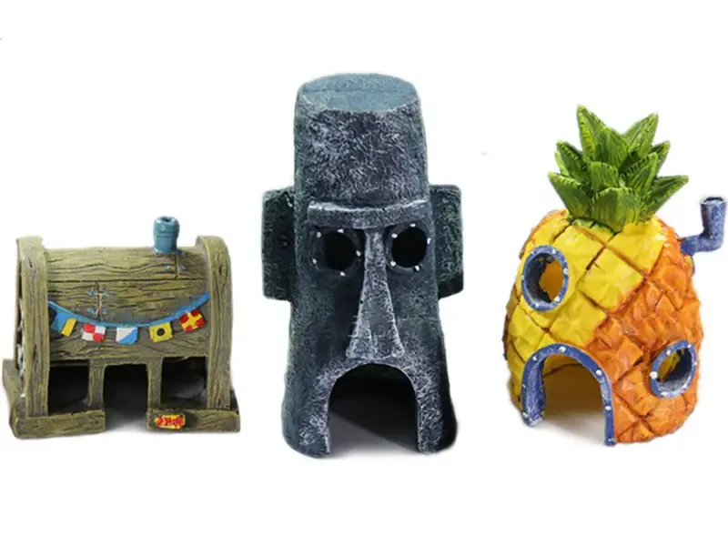 SpongeBob Fish House Trio