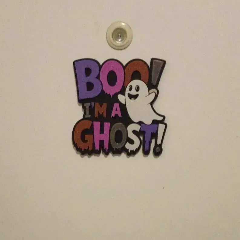 Boo! I'm a Ghost – Lustige Halloween Türdeko