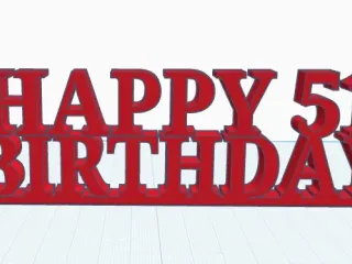 Happy Birthday 51
