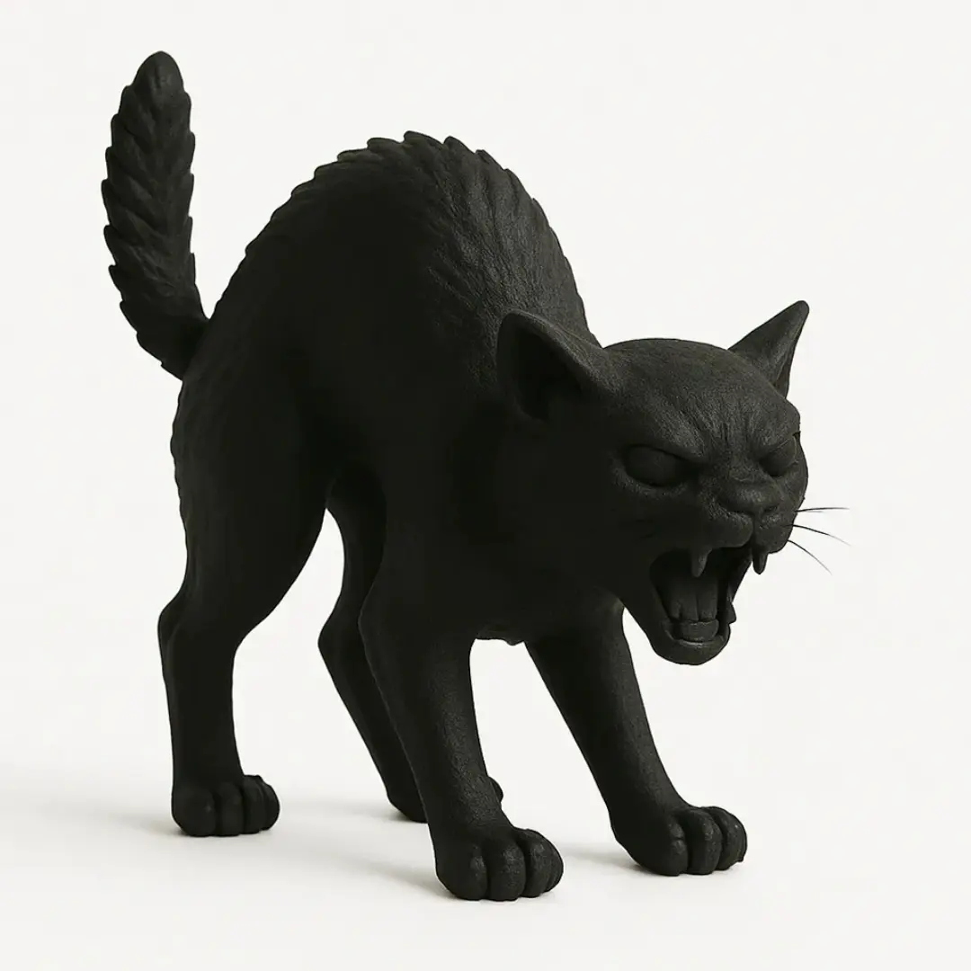 Halloween Cat Yard Decor