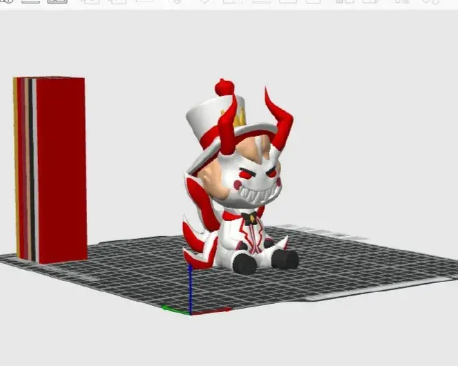 Lucifer Evil Chibi / HAZBIN HOTEL / 3MF