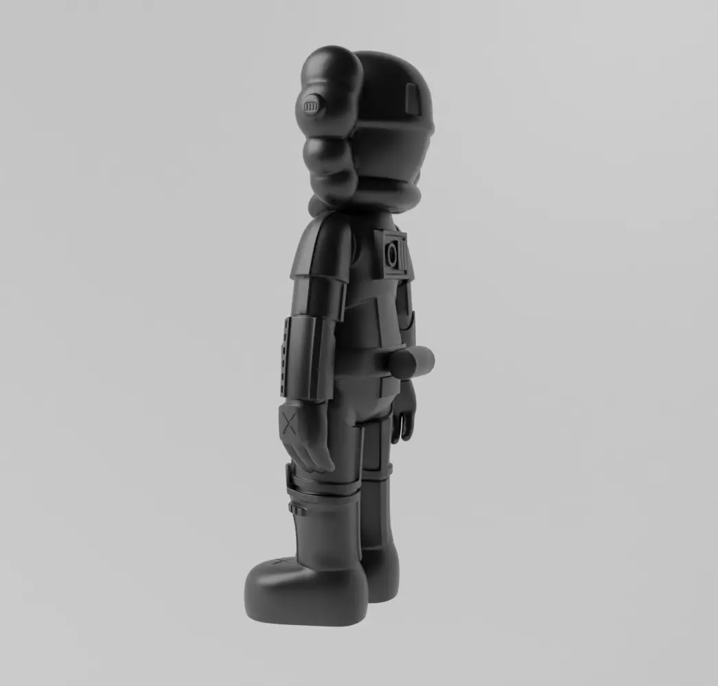 Kaws Stormtrooper Art Toy Fan Art