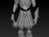 Warrior with a mace-3