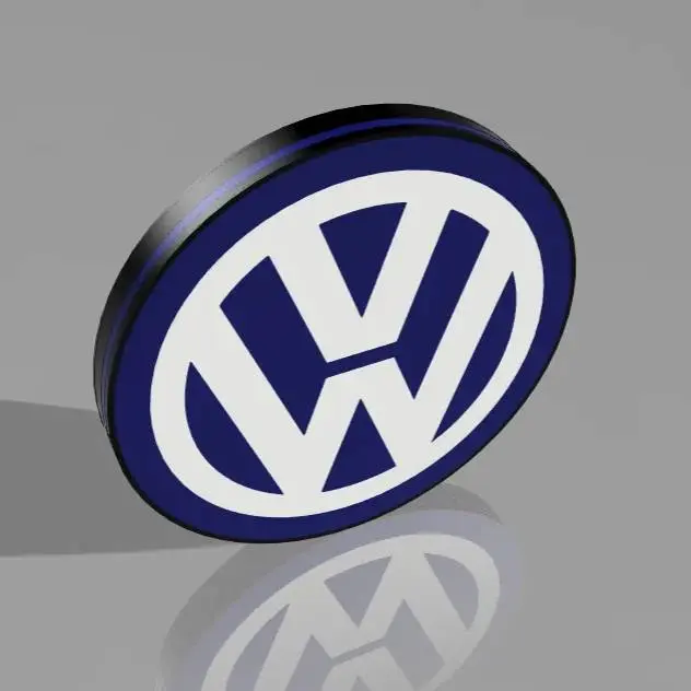 VW CLASSIC LED LIGHTBOX XL 32 cm of Retro Style!