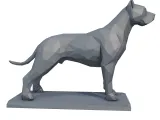 Dogo Argentino Low Poly - 3D Model-4