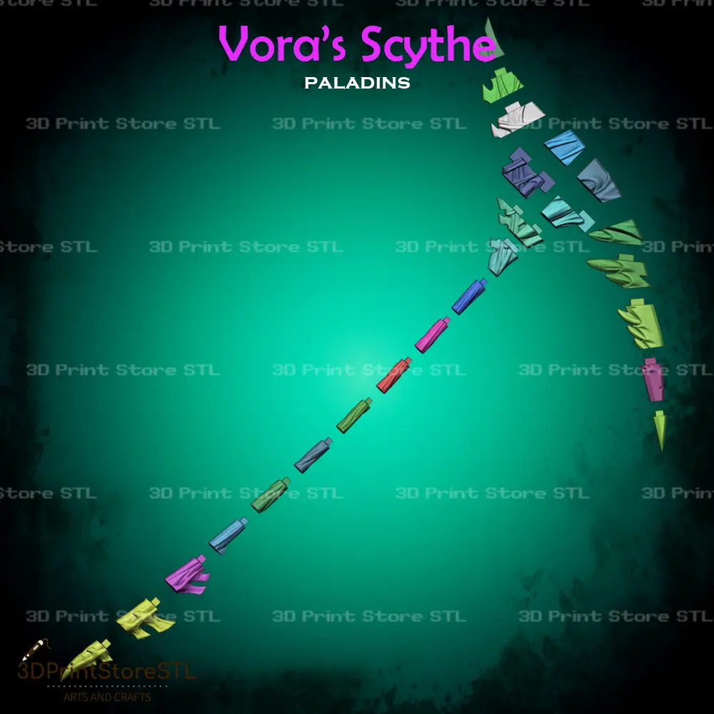 Vora Weapon Cosplay Paladins - STL File