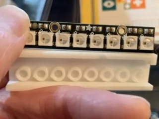 Neo pixel diffuser
