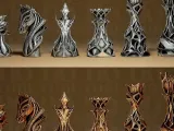 Stylized Chess Set-0