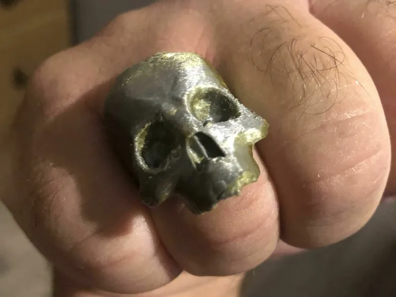 Skull ring / bague crâne