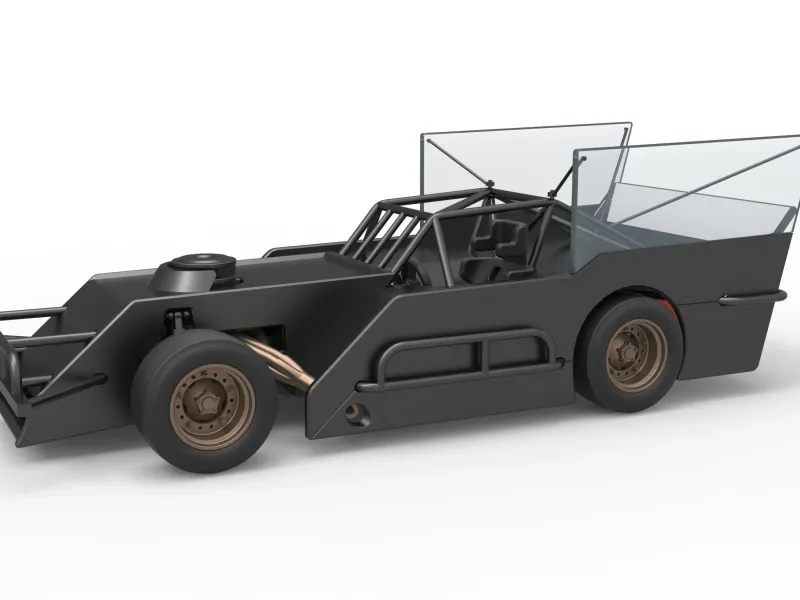 Outlaw Figure 8 Modified stock car Scale 1:25